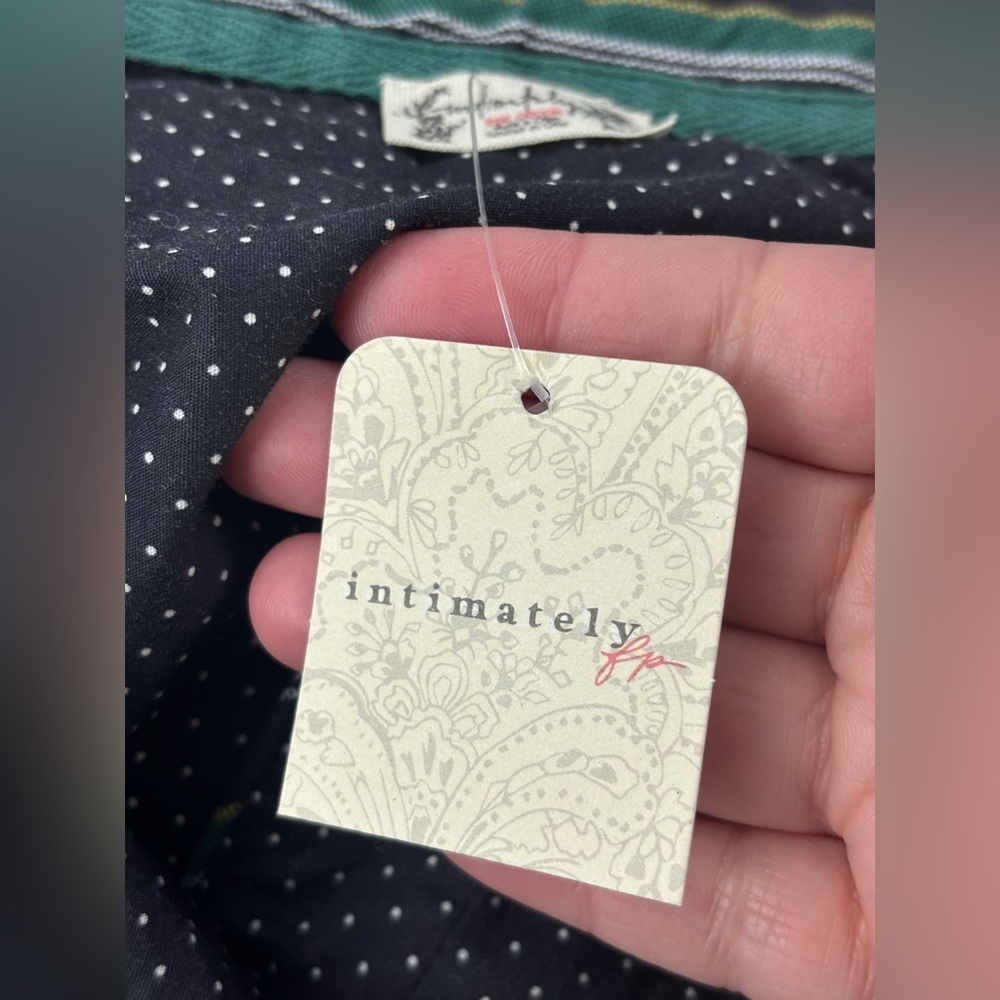 Free People Intimately | Milk+Cookies Button Down Shirt | Women’s Size XS - Picture 7 of 11